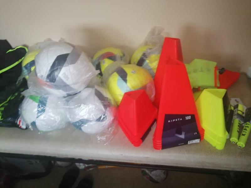 Приобретение тренировочного инвентаря для футбольных команд ДЮСШ-2 г. Бийска